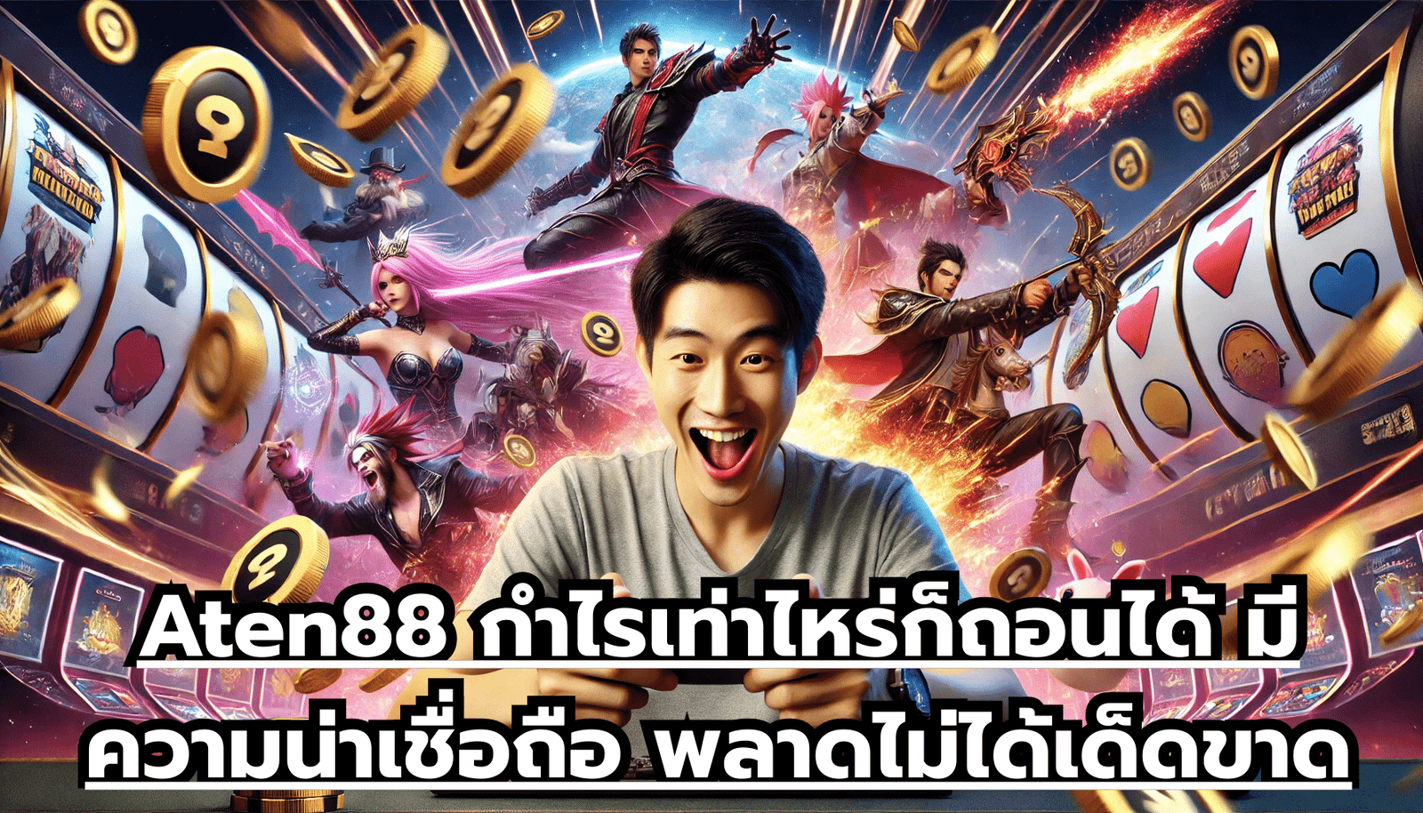 Aten88 กำไรเท่าไหร่ก็ถอนได้ มีความน่าเชื่อถือ พลาดไม่ได้เด็ดขาด