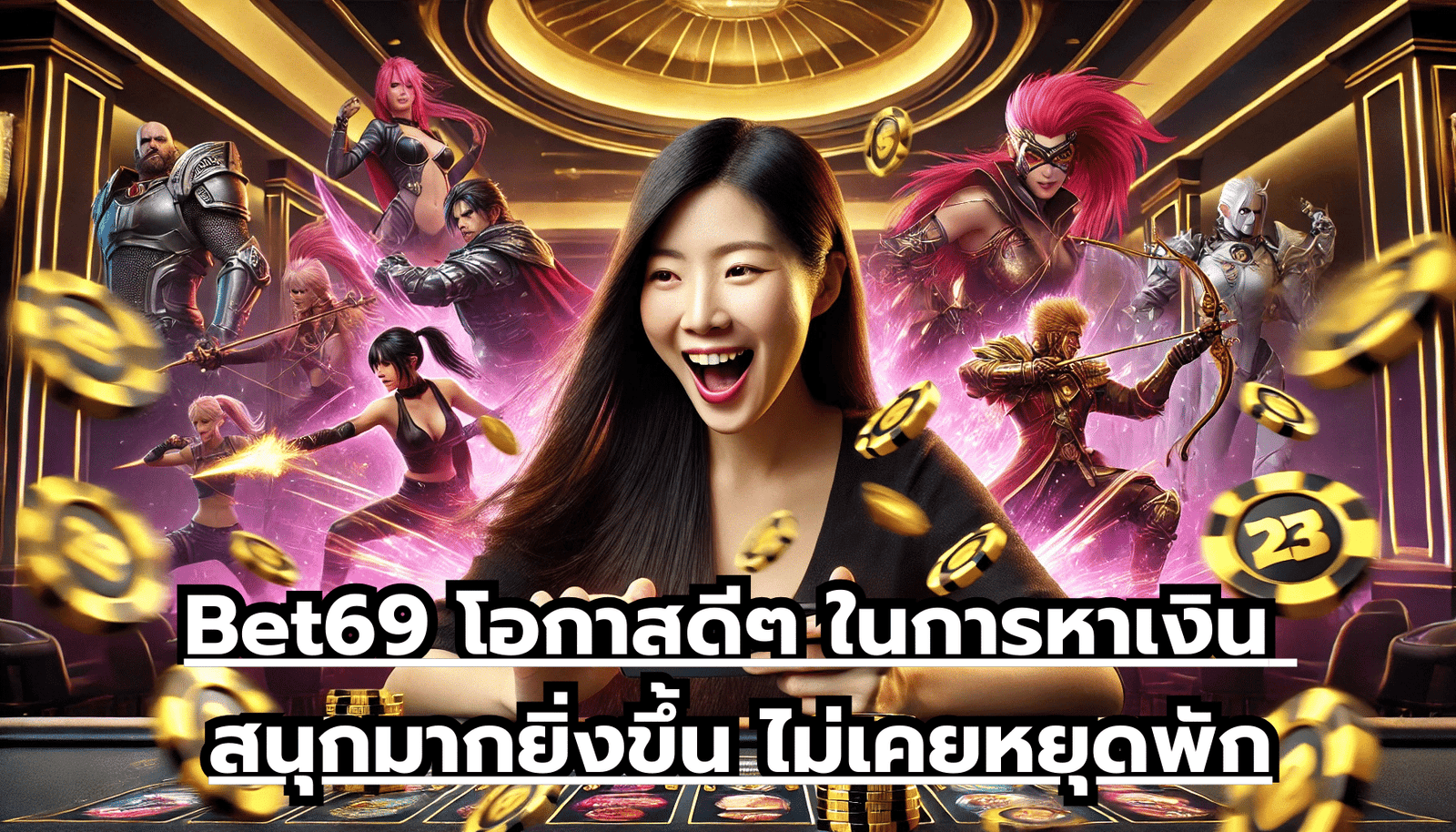 Bet69 โอกาสดีๆ ในการหาเงิน สนุกมากยิ่งขึ้น ไม่เคยหยุดพัก